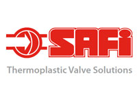 Logo of SAFI Valves, Thermoplastic Valve Solutions